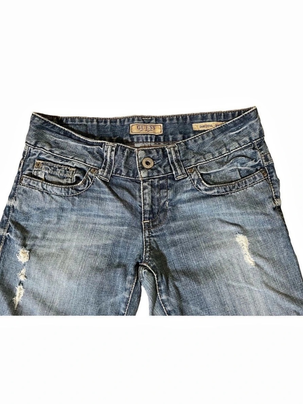 Y2K GUESS Daredevil Bootcut Denim Jeans